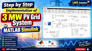 Step by step implementation of 3 MW Grid-Connected Solar PV System in MATLAB/Simulink