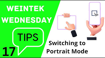17: How to create an EasyBuilder Pro project in portrait mode - Weintek USA