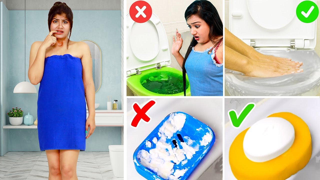 দুর্দান্ত চমৎকার কিছু BATHROOM LIFE HACKS যেগুলি না জানলে ভুল হবে