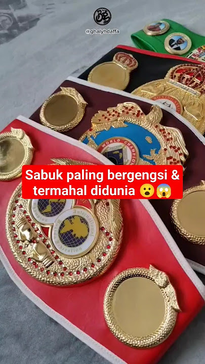 The most prestigious belt costs 15 million, 😮😱. #boxing #boxingskill #fight #boxing #martial arts...