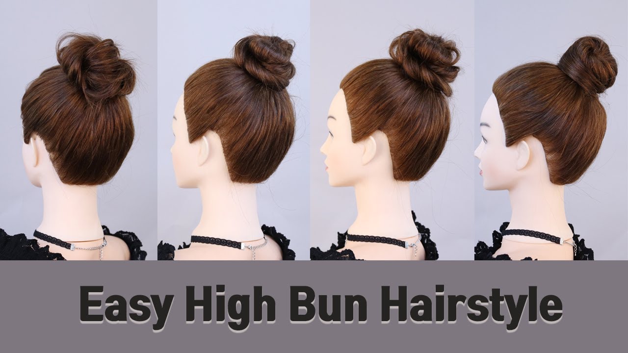 Easy Low Bun Hairstyles For Medium Hair