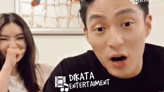 SWEETNYA MAMIO MASIH SIMPAN SURAT PAPIO  . DITEMPEL DI TEMBOK 😇😍 #love #sargio #sarwendah #couple