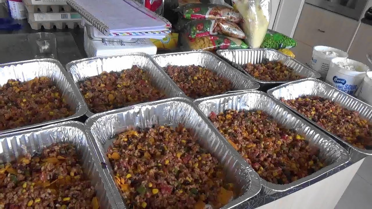 Large Family Freezer Meal Prep 2/2 YouTube