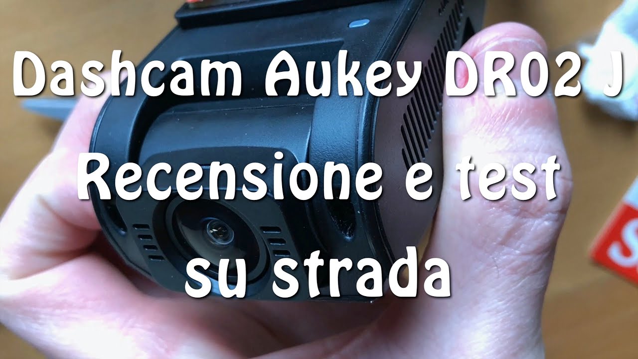 Dashcam 4K Aukey DR02 J - Recensione e test su strada