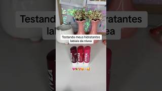 Testando Hidratantes Labiais Nívea