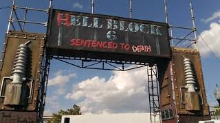 Six Flags Over Texas fright fest 2019 hell block 6 review