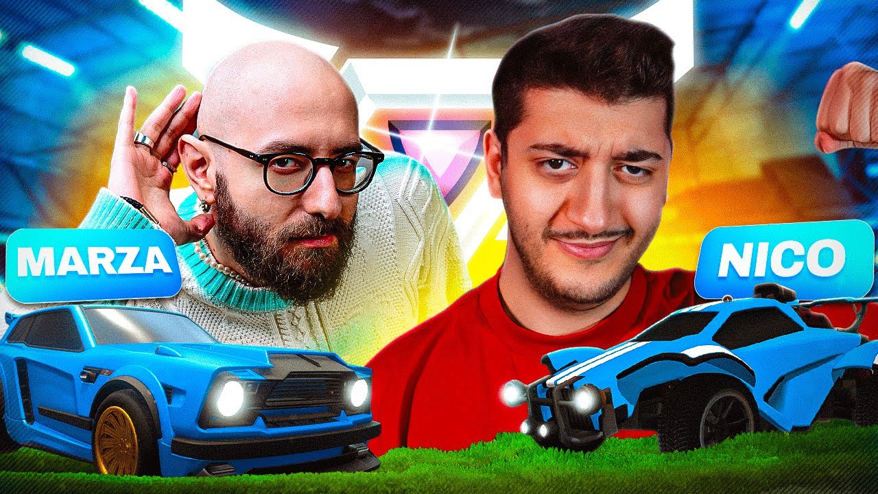 NICO e MARZA vs TUTTI su ROCKET LEAGUE!!