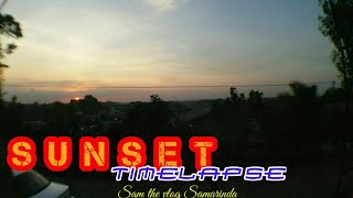 Matahari Terbenam hingga malam | Sunset Timelapse Samarinda
