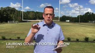 Laurens County Football Show - Week 7