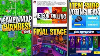New Fortnite Leaked Rift Zone Dusty Depot Orb, Item Shop Voting Leaks, Charms Almost Finished