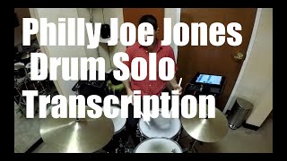 Philly Joe Jones Transcription