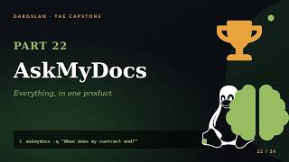 Local AI on Linux #22 — AskMyDocs | THE CAPSTONE — Everything You Built, in One Product