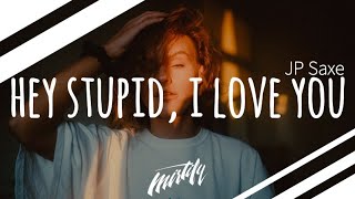 Jp Saxe Hey Stupid, I Love You