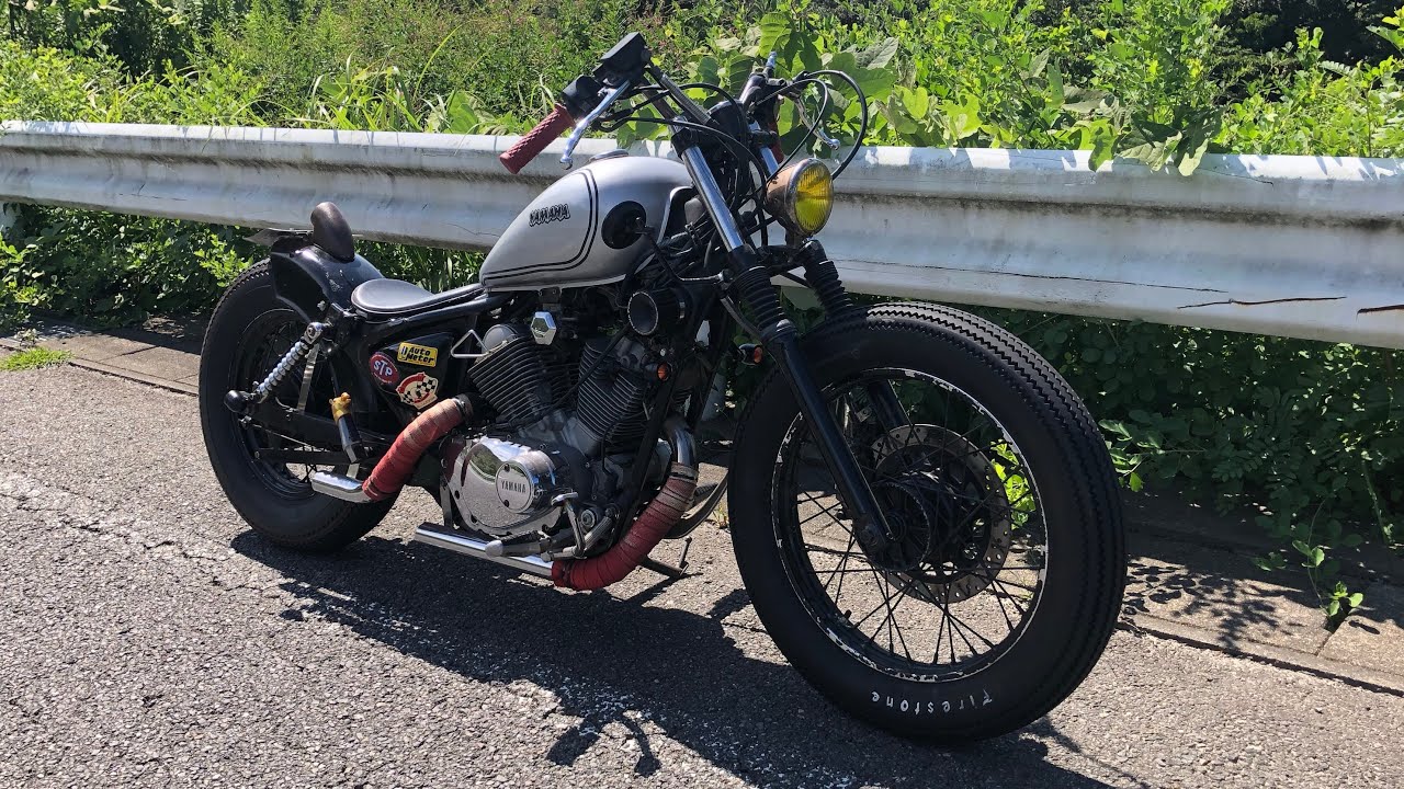 YAMAHA ビラーゴ ボバーカスタム bobber XV250 - YouTube