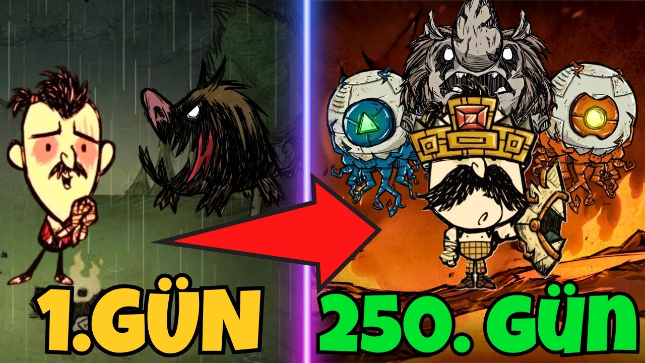250 Gün Don't Starve: Kendini Arayan Adamın Hikayesi