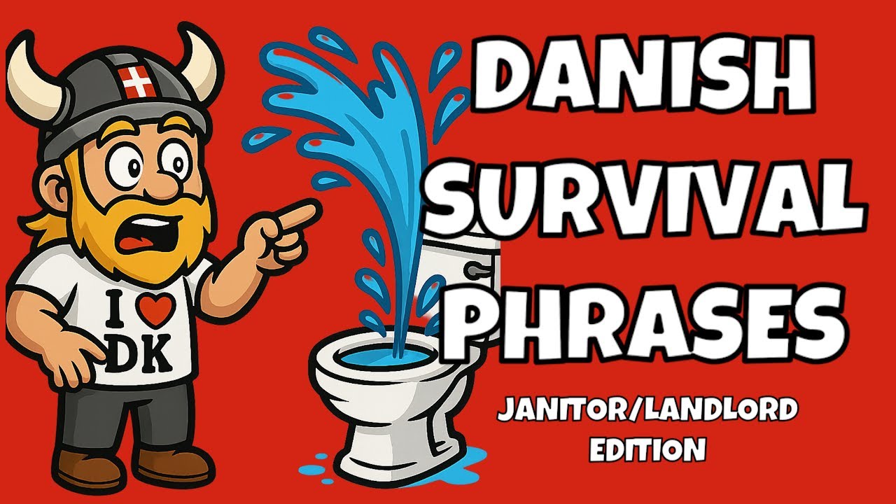 Speaking to a Janitor in Danish – Must-Know Sentences for Housing Problems in under 10 minutes!