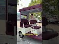 Luxuriously configured solar tricycle #Solar electric car #Electric car factory #ebike