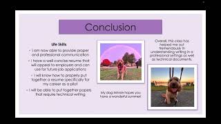 SLO Reflection - COM 221 -  Isabella Kroczolowski