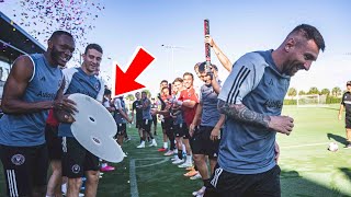 Messi Welcomed By Inter Miami Players After Winning 8Th Ballon D’or