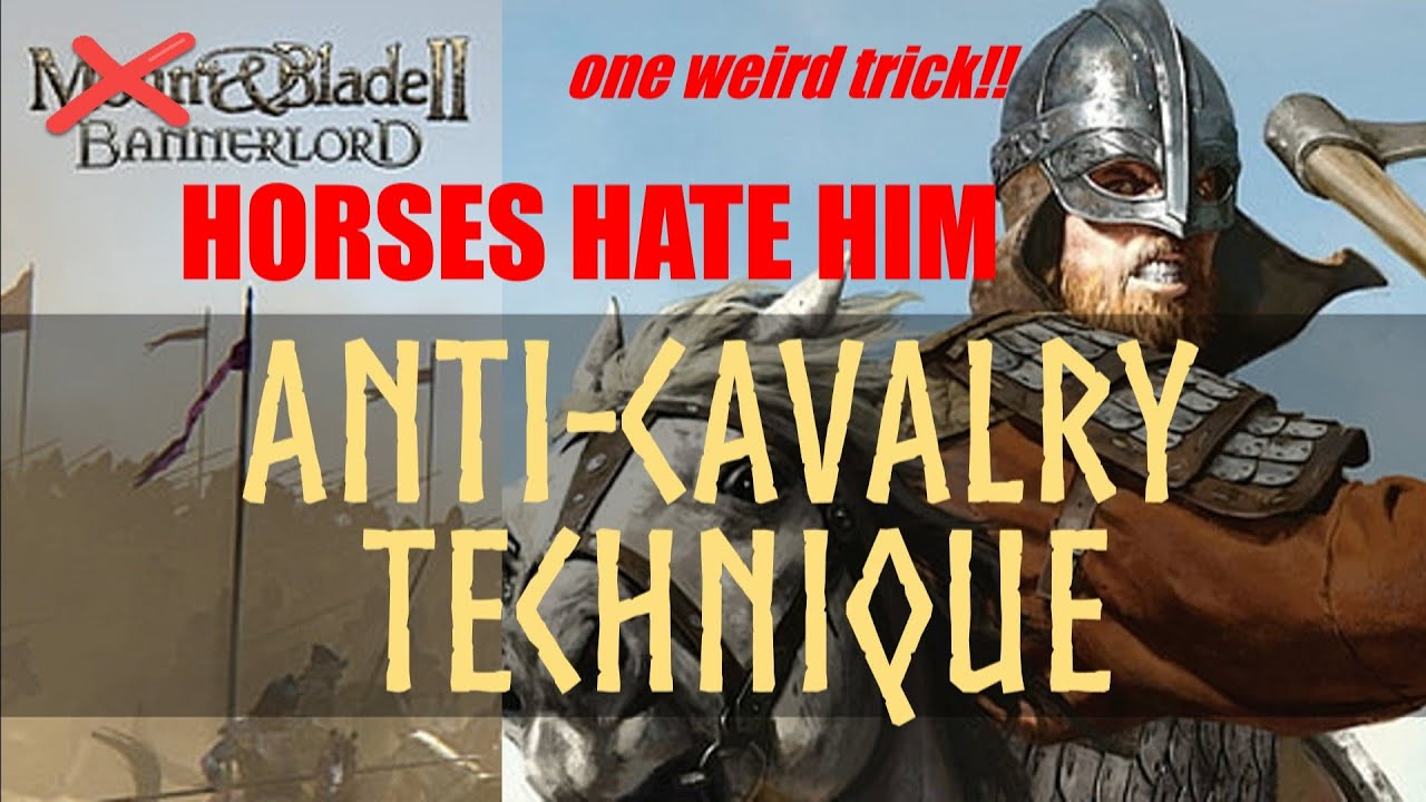 Master the SPEAR BRACE: the BEST Anti-Cavalry Technique | Bannerlord Multiplayer Combat Tips