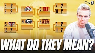 REACTION: NEW College Football Playoff Rankings Revealed