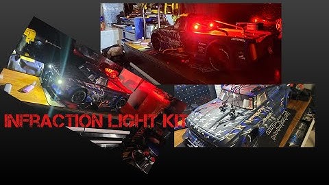 RCLighthouse light kit install for Arrma Infraction!