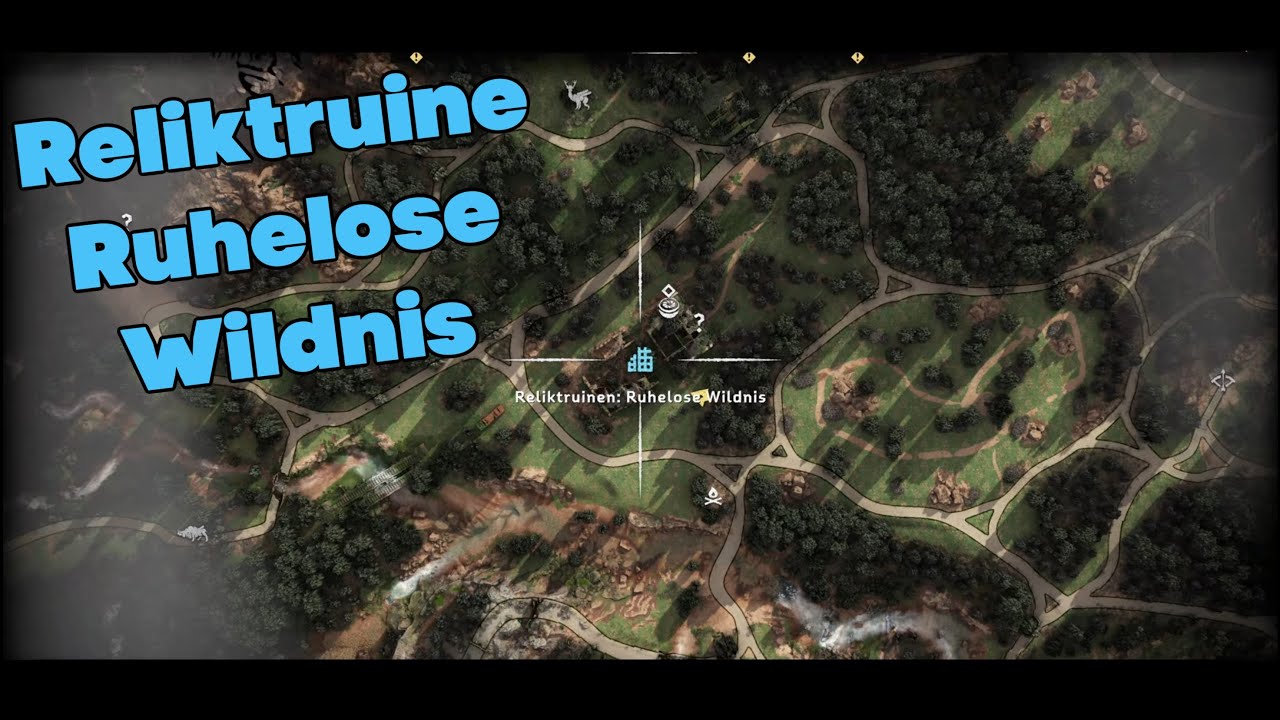 Horizon Forbidden West Reliktruine Ruhelose Wildnis / restless