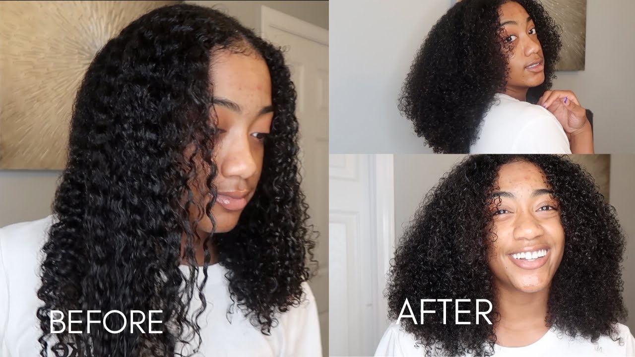 WOLF CUT TIKTOK TREND ON CURLY HAIR | kennedy nicole - thptnganamst.edu.vn