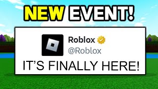 ROBLOX JUST ANNOUNCED THIS...