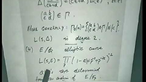 5 6 P  Sarnak   Some problems in number theory and analysis
