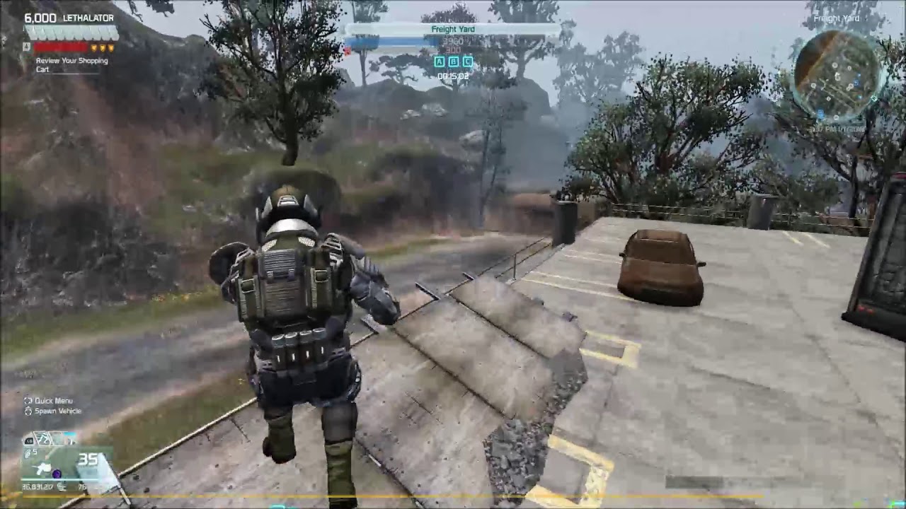 Defiance Gameplay 1/1/2018- Freight Yard Capture And Hold PvP- pc