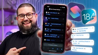 iOS 18.4 Beta 2 - Finally NEW Shortcuts Actions! screenshot 1