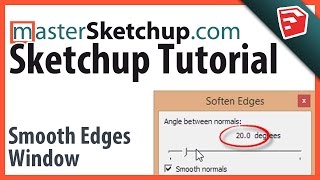 SketchUp Soften Edges Window screenshot 3
