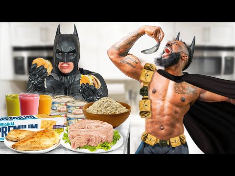 Eating & Training Like The Batman For 24 Hours!