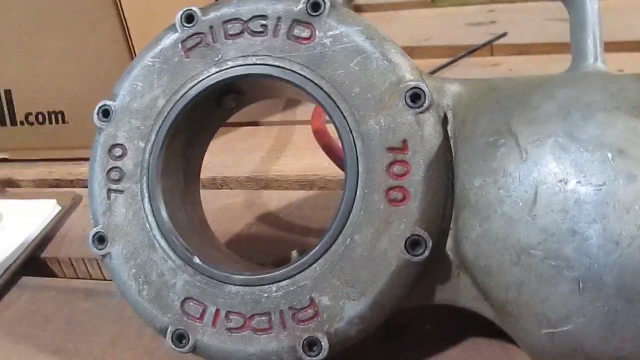 GovDeals: Used and Working  Rigid 700 Pipe Threader