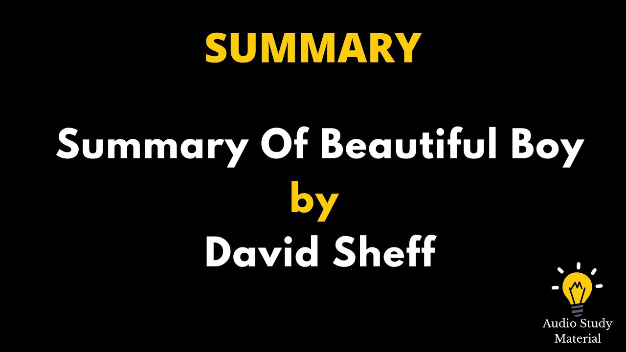 thesis of beautiful boy