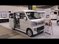 【4K動画】【2017年最新型】軽キャンピングカー(軽自動車)Lunetta(ルネッタ)車中泊(オートキャンプ)JAPAN CAMPING CAR SHOW