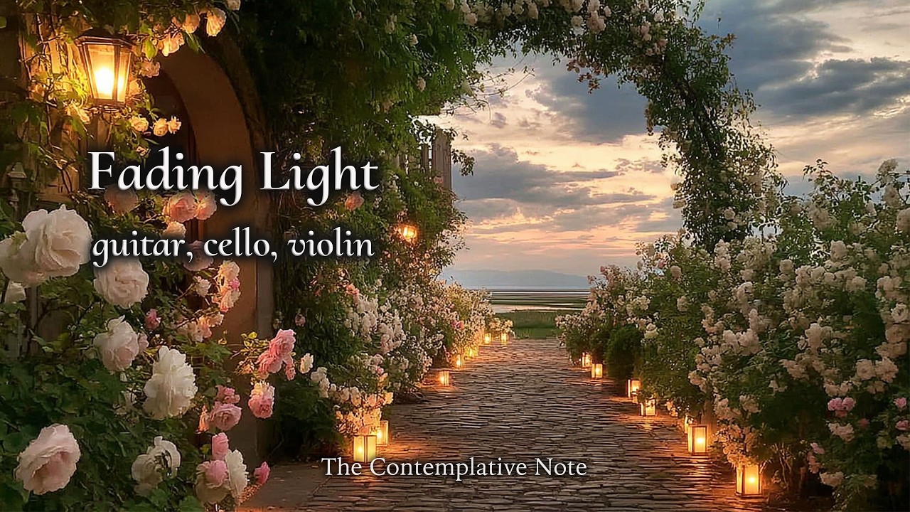 fading light in the garden 🌅 soft violin & guitar playlist for comforting sad hearts & reflection