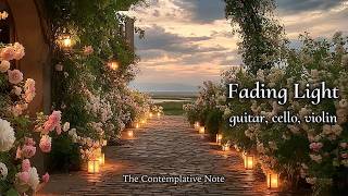 fading light in the garden 🌅 soft violin & guitar playlist for comforting sad hearts & reflection screenshot 5