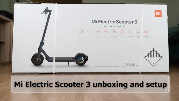 Xiaomi Mi Electric Scooter 3 Noir - Trottinette électrique Xiaomi