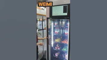 Micron Smart vending fridge, easy shopping, new retail