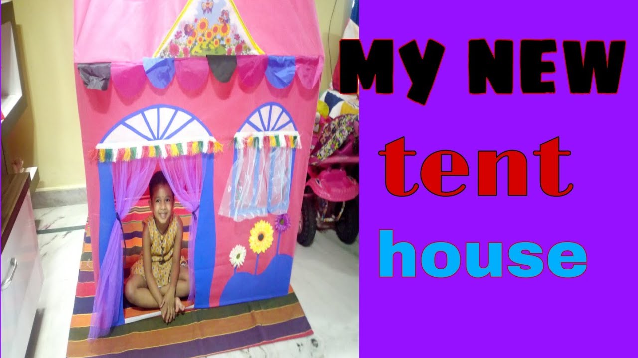 HOMECUTE HUT Type KIDS PLAY🏡 TENT HOUSE AMAZON Shopping Unboxing
