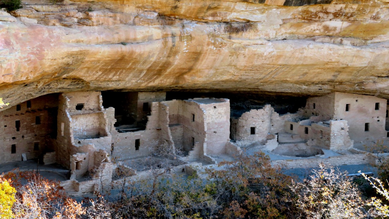 Mesa Verde National Park Scenic Relaxation | Cliff Dwellings & Ancient Ruins with Ambient Music