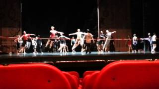 Ballet class on stage ~ 2nd Allegro