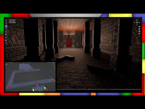 Making a Modular Level for a Game in BLENDER | Blocking | Devlog 1 (Quick Tour)