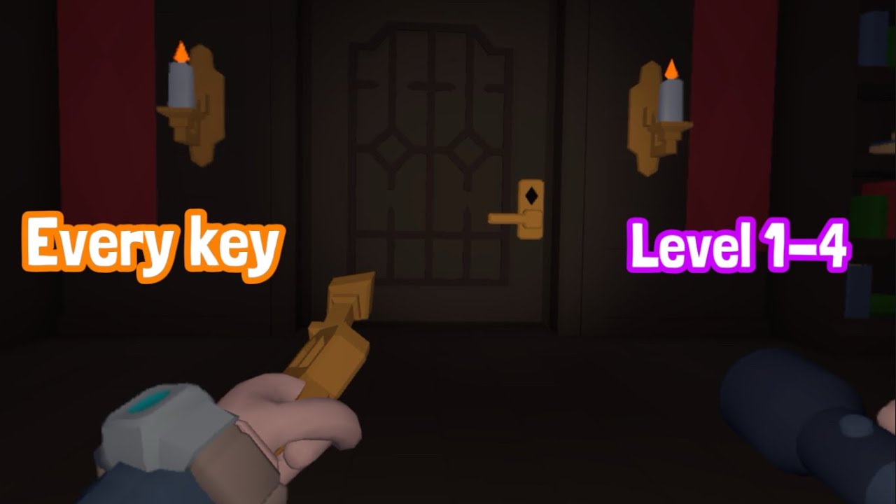 EVERY key for levels 1-4 in the new Yeeps horror update