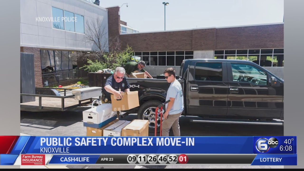 Public Safety Complex move-ins continue for KPD - YouTube