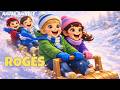 ROGĖS 🎵 | Linksma žiemos dainelė vaikams