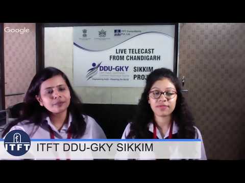 Visit of Dignitaries & other PIAs from DDU-GKY Sikkim Project - video from Itft