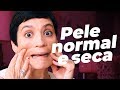 PELE SECA vs NORMAL por Vanessa Rozan #MaquiaeFala - T4ep07